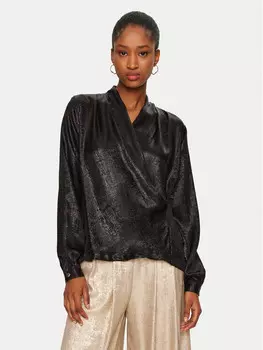 Блуза стандартного кроя Rinascimento, черный