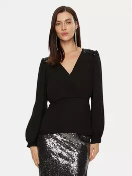 Блуза стандартного кроя Rinascimento, черный