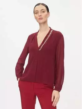 Блуза стандартного кроя Rinascimento, красный