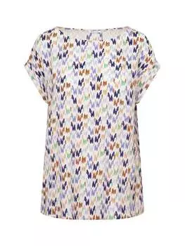 Блуза стандартного кроя Seidensticker, бежевый