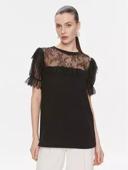 Блуза стандартного кроя Twinset, черный