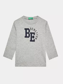 Блуза стандартного кроя United Colors Of Benetton, серый