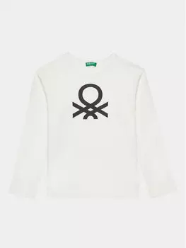 Блуза стандартного кроя United Colors Of Benetton, белый