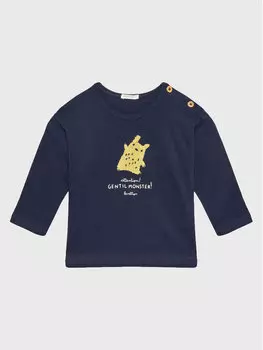 Блуза стандартного кроя United Colors Of Benetton, синий