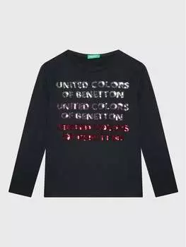 Блуза стандартного кроя United Colors Of Benetton, черный