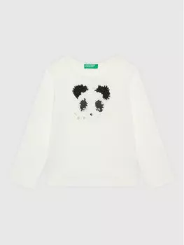 Блуза стандартного кроя United Colors Of Benetton, бежевый
