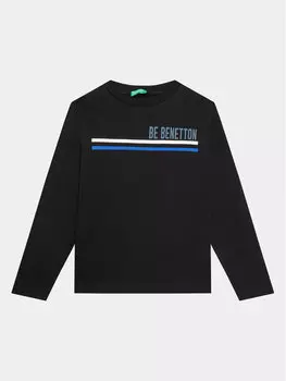 Блуза стандартного кроя United Colors Of Benetton, черный