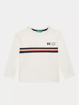 Блуза стандартного кроя United Colors Of Benetton, белый