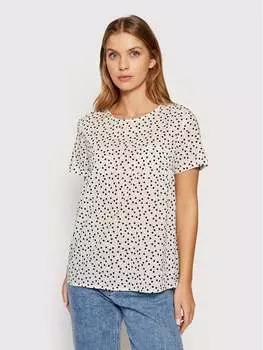 Блуза стандартного кроя United Colors Of Benetton, бежевый