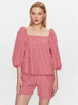 Блуза стандартного кроя United Colors Of Benetton, розовый