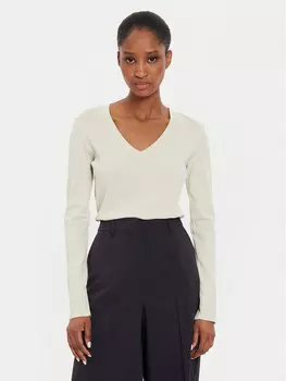 Блуза стандартного кроя United Colors Of Benetton, бежевый