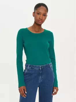 Блуза стандартного кроя United Colors Of Benetton, зеленый