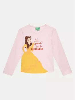 Блуза стандартного кроя United Colors Of Benetton, розовый