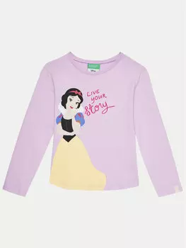 Блуза стандартного кроя United Colors Of Benetton, фиолетовый