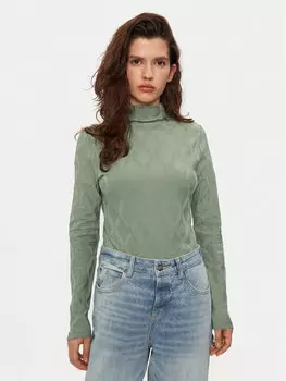 Блуза стандартного кроя United Colors Of Benetton, зеленый