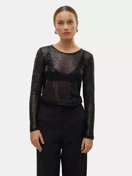 Блуза стандартного кроя Vero Moda, черный
