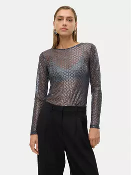 Блуза стандартного кроя Vero Moda, серый