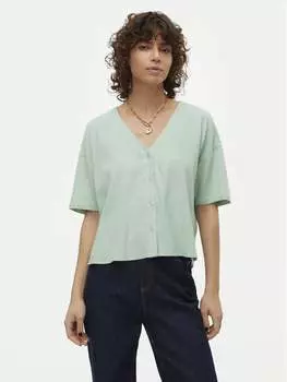 Блуза стандартного кроя Vero Moda, зеленый