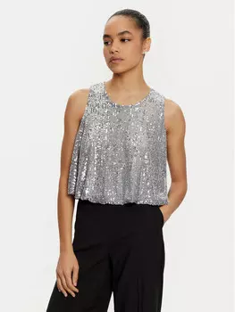 Блуза стандартного кроя Vicolo, серебряный