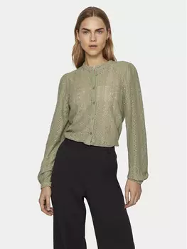 Блуза стандартного кроя Vila, зеленый