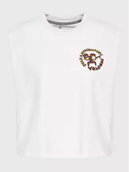 Блуза стандартного кроя Volcom, белый