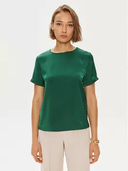 Блуза стандартного кроя Weekend Max Mara, зеленый