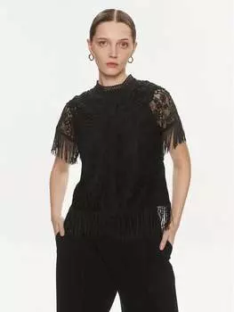 Блуза стандартного кроя Yas, черный