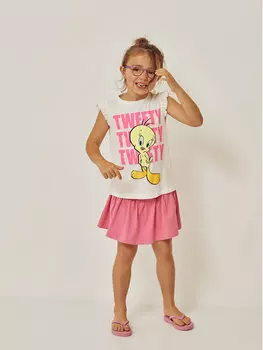 Блуза стандартного кроя Zippy, белый