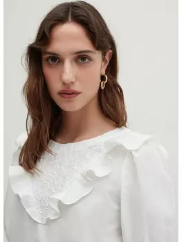 Блуза STEFANEL, кремовый