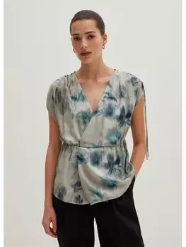 Блуза STEFANEL, серый