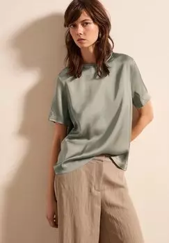 Блуза Stefanel, зеленый