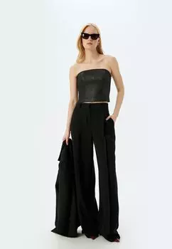 Блуза STRAPLESS Koton, черный