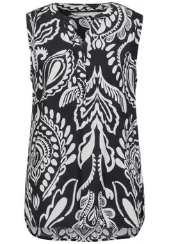 Блуза STREET ONE Blouse, черный