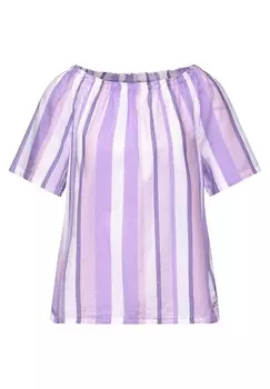 Блуза STREET ONE Blouse, фиолетовый