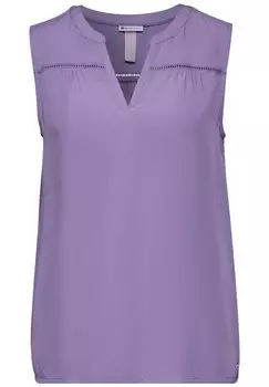 Блуза STREET ONE Blouse, фиолетовый