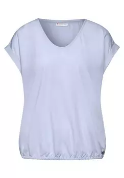 Блуза STREET ONE Blouse, пастельно-фиолетовый