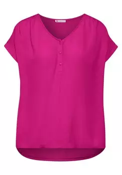 Блуза STREET ONE Blouse, пурпурный