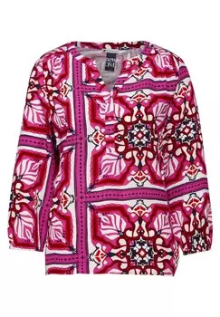 Блуза STREET ONE Blouse, розовый