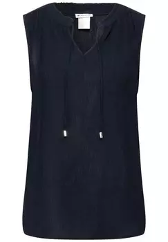 Блуза STREET ONE Blouse, синий