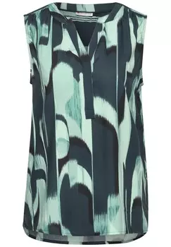 Блуза STREET ONE Blouse, зеленый