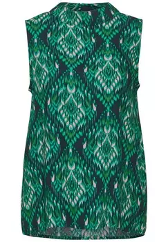 Блуза STREET ONE Blouse, зеленый