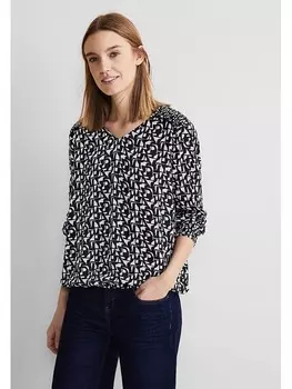 Блуза Street One, цвет dunkleblau/creme