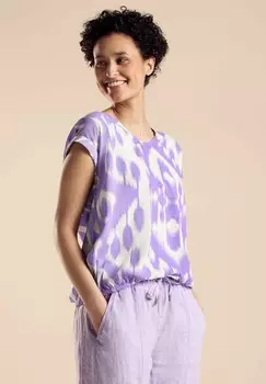 Блуза Street One, цвет Mottled Dark Purple