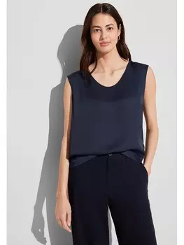 Блуза Street One ntop, темно-синий