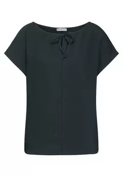 Блуза Street One, пестрый зеленый