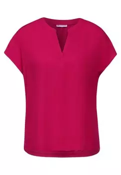 Блуза Street One, светло-красный