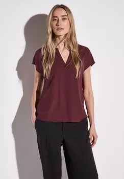 Блуза Street One, темно-красный
