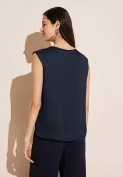 Блуза Street One, темно-синий