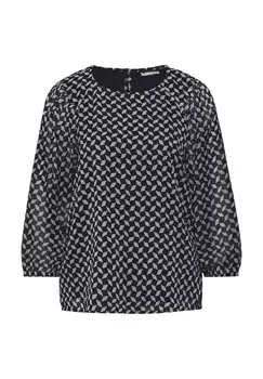 Блуза Street One, темно-синий