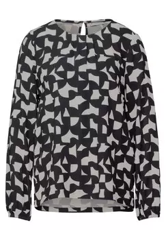 Блуза STREET ONE, темно-синий